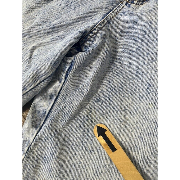 VTG 80s Bill Blass Pleated Denim Mom Jeans Size 12 30x31 - Picture 9 of 13